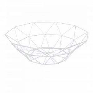 Корзина для фруктів MORO 27*9см біла M-2056W