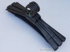 Набор 5 шт плечики вешалки Гем 45 см пластмассовые черные