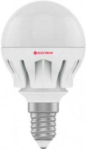 Светодиодная лампа ELECTRUM D45 6W E14 2700K AL PA LB-14 (A-LB-0305-3) 3 шт