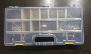 Органайзер со съемными перегородками 49-16 + 12 в кладовку и для инструментов Tayg Box пластмассовый