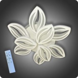 Люстра светодиодная Vatan Light Лепестки-9 с пультом 180Вт Белый