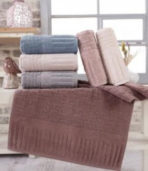 Набор махровых полотенец Sikel жаккард Piano 30х50 6 шт (8681049355287)