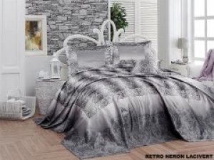 Покрывала на кровать "First Choice" Retro Nerol lacivert 240*260+2нав. 50*70+1нав. 40*40