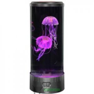 Настольный 3D ночник "Гипнотические медузы" расслабляющий светильник 7 LED цветов USB (L0968)