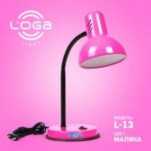 Настольная лампа LOGA Light L-13 Малина