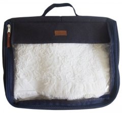 Большая дорожная сумка для вещей ORGANIZE синяя (P001 SKL34-176147)