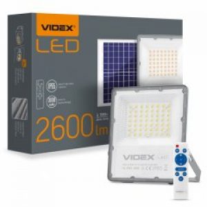 LED прожектор автономный VIDEX 10W 5000K Сенсорный