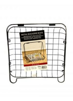 Стойка для журналов 38 x 33 x 36 см Edeka черный ED-10004