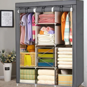 Складной каркасный тканевый шкаф Storage Wardrobe 88130