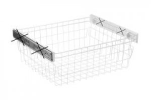 Корзина для белья SMART БЕЛАЯ 700 mm (без направляющих) W-WKO70-BP-10