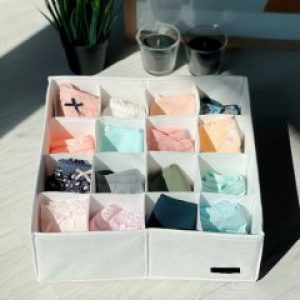 Органайзер для белья Memos на 16 ячеек (Белый)