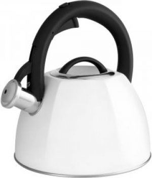 Чайник Florina Soren 2.5 л белый со свистком (5C7572)