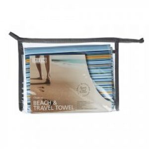 Полотенце Smart 85x175 см голубая полоска