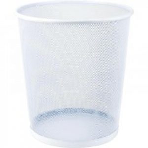 Корзина для бумаг Axent офисная 260x280мм метал белый (2119-21-a)