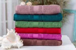 Набор банных полотенец MirSon №5023 SoftNes Darkness 50x90 см 6 шт (2200003181005)