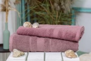 Набор банных полотенец MirSon №5013 SoftNess Violet 2 шт (2200003183054)