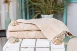 Набор банных полотенец MirSon №5014 SoftNess Beige 3 шт (2200003182743)