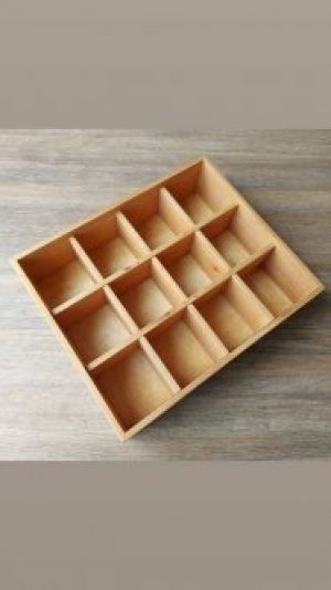 Коробка Wooden Organizer для хранения чая