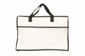 Упаковка для постельного белья EсoNova ПВХ+спанбонд большая белый цвет