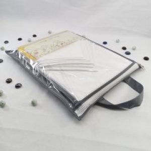 Упаковка для постельного белья EсoNova ПВХ+спанбонд серый 10 шт.