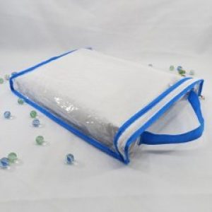 Упаковка для постельного белья EсoNova ПВХ+спанбонд с глубиной синий цвет 10 шт.