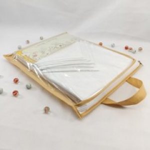 Упаковка для постельного белья EсoNova ПВХ+спанбонд бежевый 10 шт.