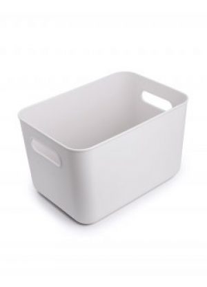 Ящик для хранения MVM FH-11 LIGHT GRAY S пластиковый