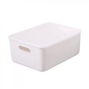 Ящик для хранения з крышкой MVM FH-13 WHITE XL пластиковый