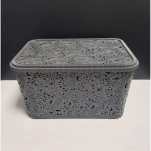 Корзина для хранения бытовых вещей Elif Plastik Ажур 7
