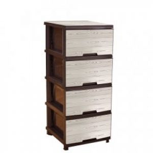 Комод Алеана Дерево коричневое пластик 95