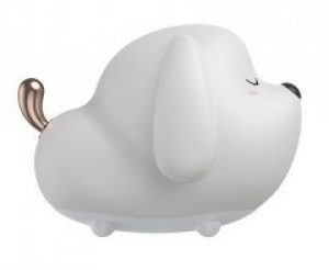 Нічник Baseus Cute series doggie silicone Собачка Білий (DGAM-B02)