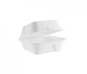 Ланч бокс для бургера 13см Vegware з багасси ЕКО 50шт