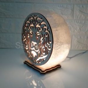 Соляная лампа EcoDecorLamp круглая Лев