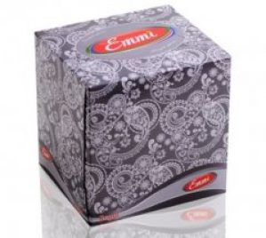 Косметичні серветки в картонній коробці Mirus Emmi Royal 80 листів 3 шарові (СК-3/80)