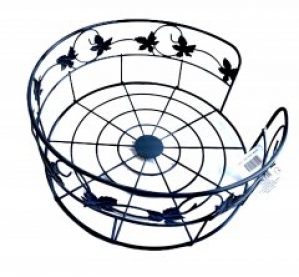 Металлическая корзина для ванной комнаты Edeka Edeka черный ED2-10270