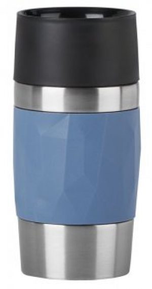 Термостакан Tefal Compact mug Голубой 300 мл (N2160210)