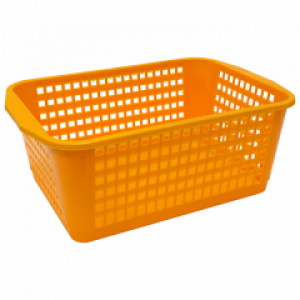 Корзина для хранения Корзина для фруктов и овощей (цвет-оранжевый) 5л тип1 Гемопласт MGP-21119-E ( AN000007)