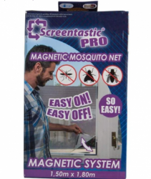 Магнитная москитная сетка на окна Screentastic Pro (защита от насекомых