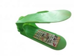 Підставка-органайзер для взуття зеленого кольору