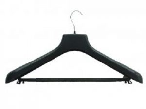 Вішалка пластмасова з широким плечем для верхнього одягу 45см