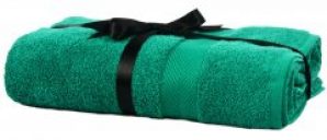 Махровое полотенце IzziHome Euro Set 70х135 Dark Green (2200000549921)