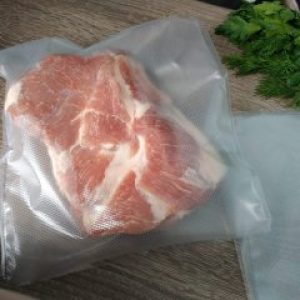 Гофрированные вакуумные пакеты 200*200 мм 80 мкм 100 штук