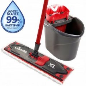 Набор для уборки Vileda UltraMax XL (швабра и ведро с отжимом)