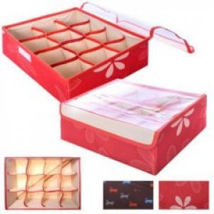 Органайзер для нижнего белья STENSON 12 отделений Красный