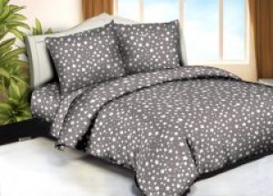 Покрывало Home Line Стеганое Двустороннее 160х210 Черное (2600001629897)