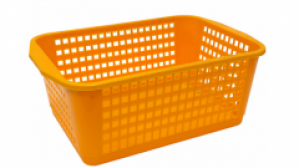 Корзина для хранения Корзина для фруктов и овощей Т2 3.5л Гемопласт MGP-21682 Оранжевый (IR00428)