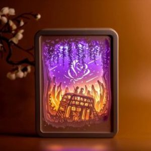 3D настольная картина-ночник "Звездопад" 3DTOYSLAMP