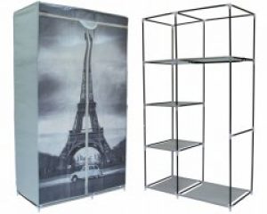 Портативный шкаф-гардероб текстильный Gockowiak Paris 88 x 45 x 155 см (5902340301937)