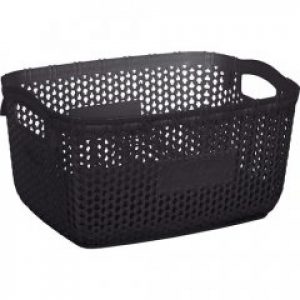 Корзина для хранения Корзина-плетенка для хранения без крышки 5л Violetta MUP-K-1008-BROWN Коричневый (IR00466)