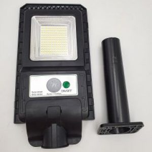 Фонарь уличный светильник аккумуляторный 2200mA на солнечной батарее с креплением LED Solar Street Light 115W UKC 7777